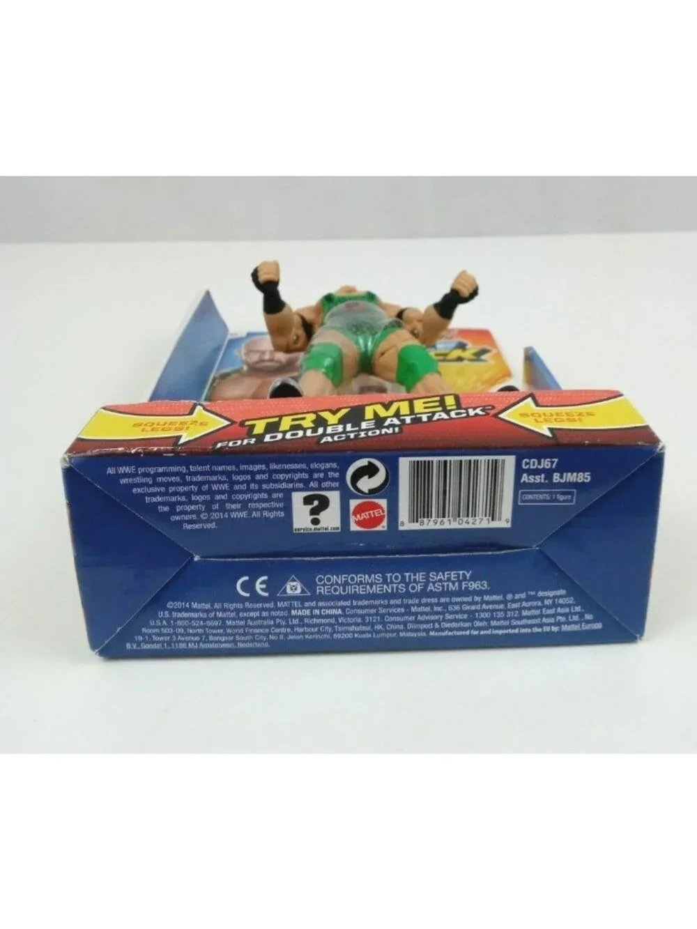 New 2014 WWF WWE Mattel Ryback Double Attack Wrestling 7